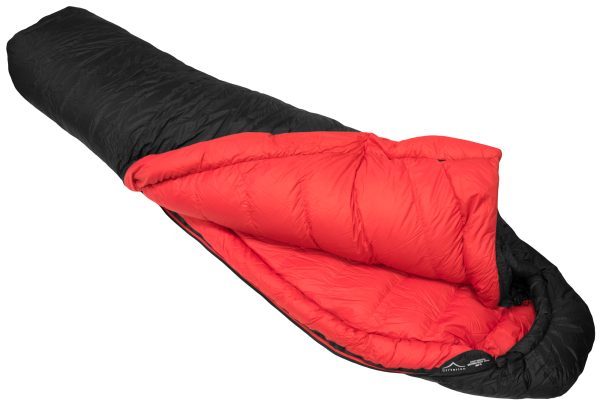 Criterion Expedition 1100 Down Sleeping Bag, -40°C; 1795g (open) | Down Sleeping Bag