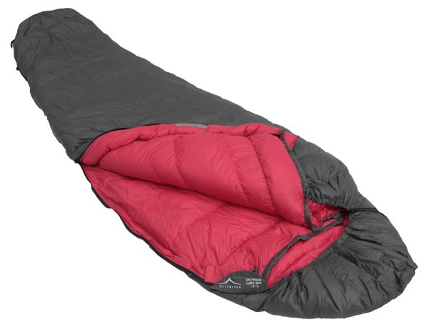 Down Sleeping Bags - Criterion Lady 500 Open - Total Weight 1100 gms; Temperature -7°C