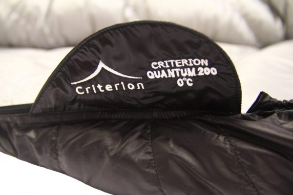 Down Sleeping Bags - Criterion Quantum 200 - Total Weight 530 gms; Temperature 0 °C