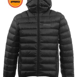 Criterion Activity Ultralight Down Jacket | Trail Magazine Approved | Black - Front View | Image 1000 x 1357px | Down Clothing