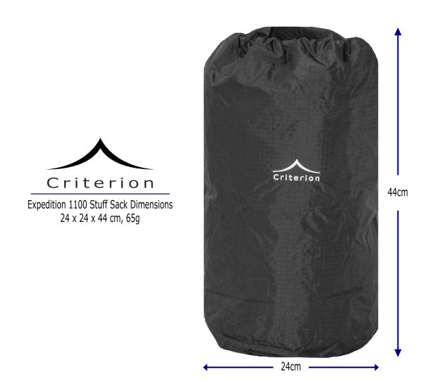 Criterion Expedition 1100 Stuff Sack 24x24x44cm 65g