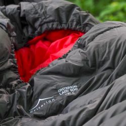 Criterion Lady 500 Down Sleeping Bag Close Up